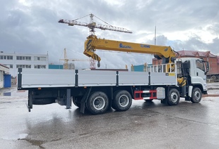 ISUZU GIGA (44т) КМУ XCMG SQS400-5 (16т) БОРТ 8,2×2,5×0,6м